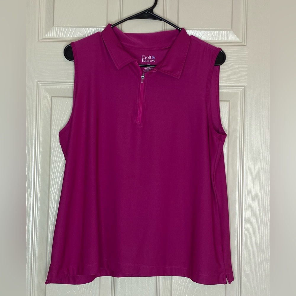 Golf Croft & Barrow Polo Tank Top